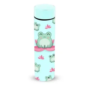 Термобутылку Oh My Pop! бирюзовый 500 ml Лягушка