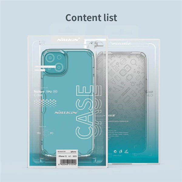 Case Nillkin Nature TPU Pro Apple iPhone 15 Pro white