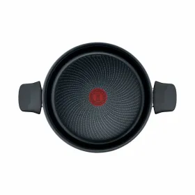 Pan Tefal FORCE BLACK 24C Black Aluminium
