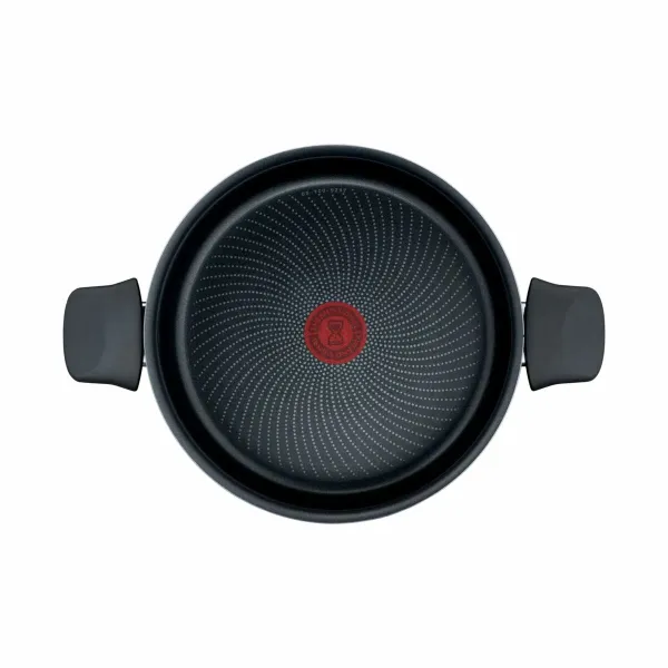 Panna Tefal FORCE BLACK 24C Melns Alumīnijs