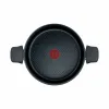 Panna Tefal FORCE BLACK 24C Melns Alumīnijs
