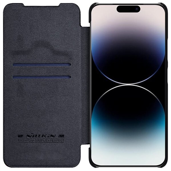 Case Nillkin Qin Pro Leather Apple iPhone 14 Pro black