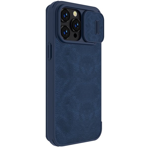 Case Nillkin Qin Pro Leather Apple iPhone 14 Pro Max blue