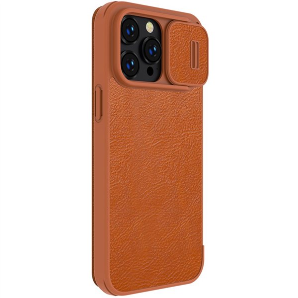 Case Nillkin Qin Pro Leather Apple iPhone 14 Pro Max brown