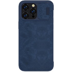 Case Nillkin Qin Pro Leather Apple iPhone 14 Pro blue