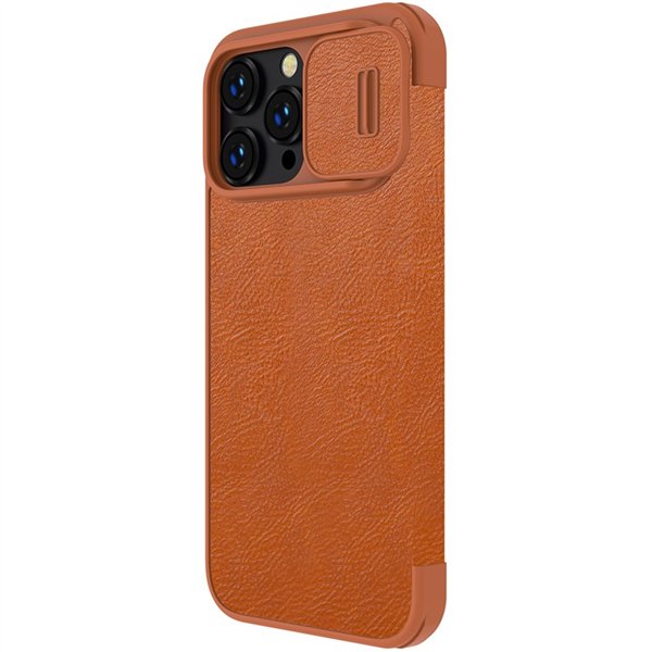 Case Nillkin Qin Pro Leather Samsung S711 S23 FE brown