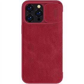 Case Nillkin Qin Pro Leather Samsung S916 S23 Plus 5G red