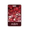 Suitcase Identification Tags Scape Travel Red