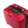 Suitcase Identification Tags Scape Travel Red