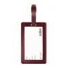 Suitcase Identification Tags Scape Travel Red