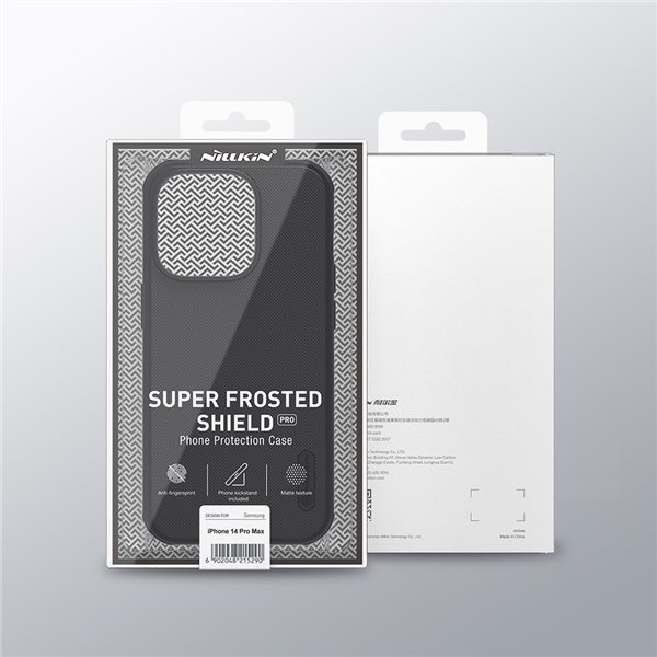 Case Nillkin Super Frosted Shield Pro Apple iPhone 14 Pro blue