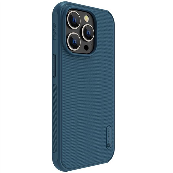 Case Nillkin Super Frosted Shield Pro Apple iPhone 15 Plus blue
