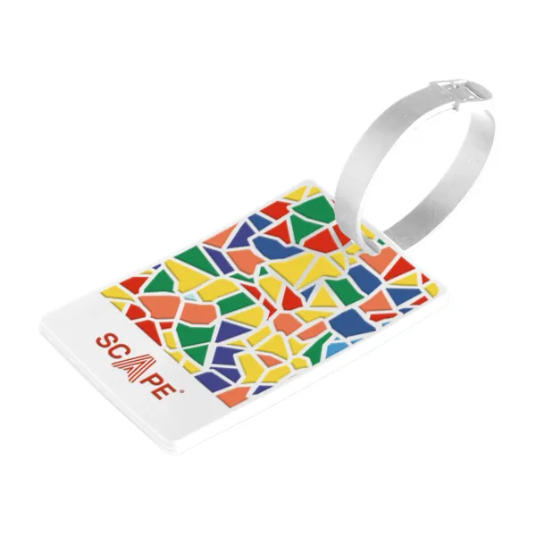 Suitcase Identification Tags Scape Travel Multicolour