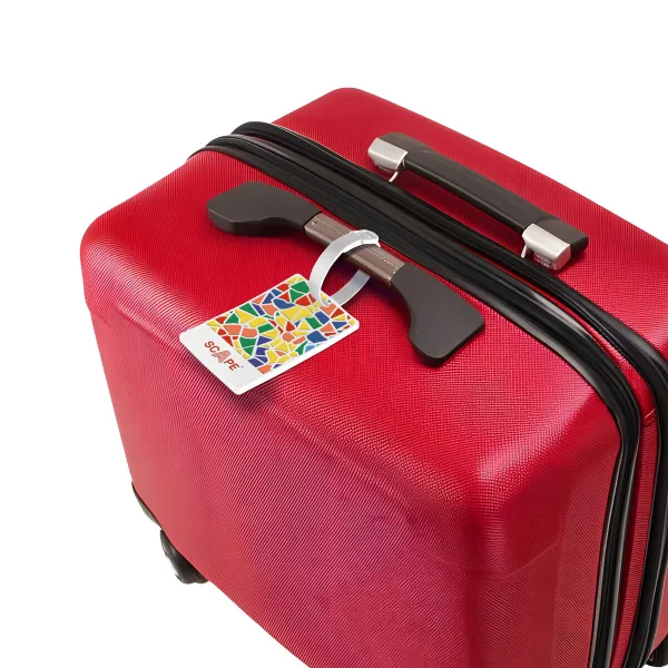 Suitcase Identification Tags Scape Travel Multicolour