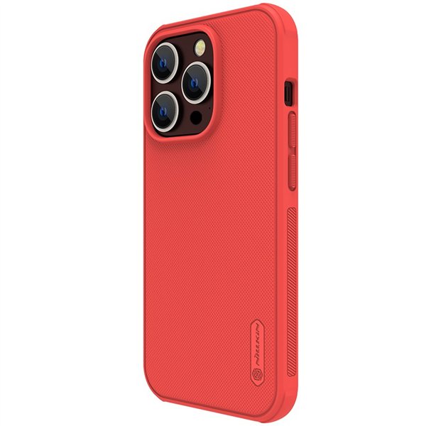 Case Nillkin Super Frosted Shield Pro Apple iPhone 15 Plus red