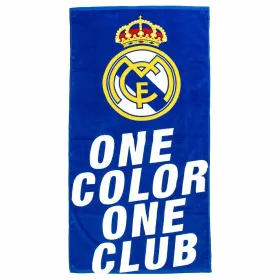 Beach Towel Real Madrid C.F. Blue 70 x 140 cm