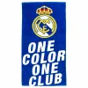 Beach Towel Real Madrid C.F. Blue 70 x 140 cm