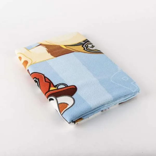 Beach Towel The Paw Patrol Light Blue 70 x 140 cm