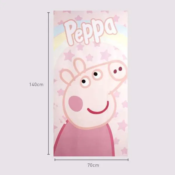Beach Towel Peppa Pig Light Pink 70 x 140 cm