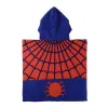 Poncho-Towel with Hood Spider-Man Red 55 x 77 cm