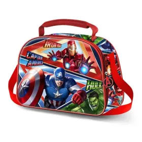 Сумочка для завтрака The Avengers Синий 20 x 26 x 10 cm