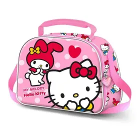Užkandžių maišelis Hello Kitty Rožinė 20 x 26 x 10 cm