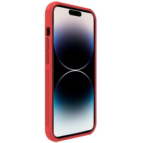 Case Nillkin Super Frosted Shield Pro Samsung S916 S23 Plus 5G red