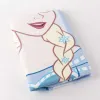 Beach Towel Frozen Light Blue 70 x 140 cm