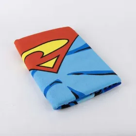 Beach Towel Superman Blue 70 x 140 cm