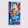 Beach Towel Superman Blue 70 x 140 cm