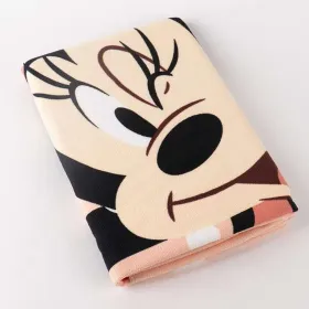 Beach Towel Minnie Mouse 70 x 140 cm Coral