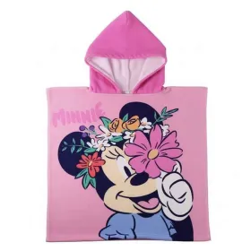 Пончо-полотенце с капюшоном Minnie Mouse Розовый 55 x 77 cm