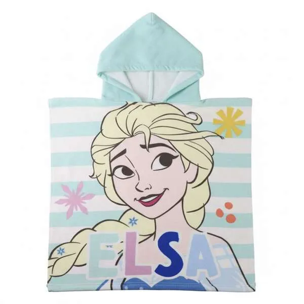 Poncho-Towel with Hood Frozen 55 x 77 cm
