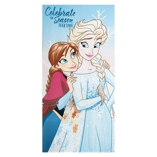 Beach Towel Frozen Blue