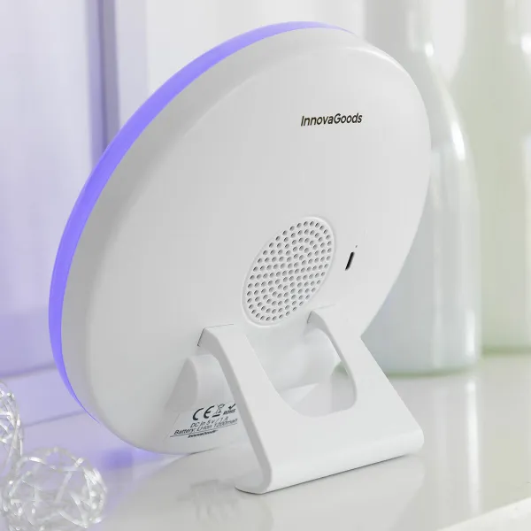 Įkraunamas saulėtekio žadintuvas su garsiakalbiu InnovaGoods (Naudoti A)