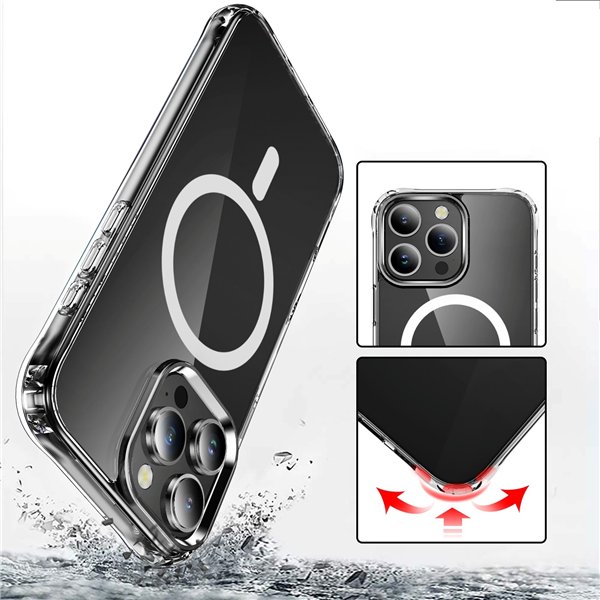 Perfectionists Clear Mag Case Apple iPhone 14 Pro clear