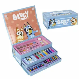 Stationery Set Bluey Blue Briefcase