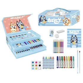 Stationery Set Bluey Blue Briefcase