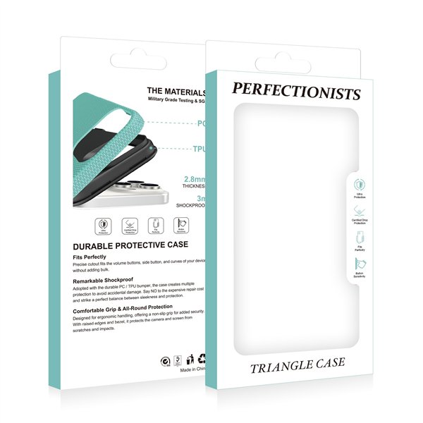 Perfectionists Triangle Case Samsung A556 A55 5G silver