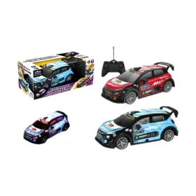 Ar Pulti Vadāma Automašīna Lumi Racing Zils Sarkans 1:22 19 x 8 x 7 cm