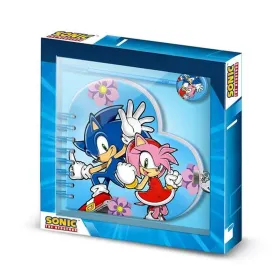 Spiral Notebook with Pen Sonic Blue 160 Sheets 23 x 2,5 x 24 cm