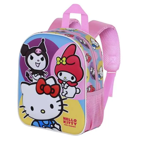 Mokyklinis krepšys Hello Kitty Rožinė 30 x 25 x 10 cm