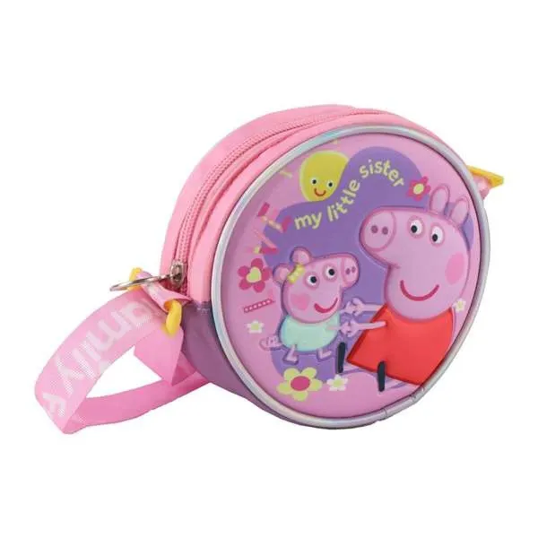 Plecu Soma Peppa Pig Rozā 13 x 13 x 4 cm