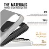 Perfectionists Triangle Mag Case iPhone 14 Pro Max silver
