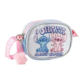 Shoulder Bag Stitch Blue 14,5 x 10,5 x 4 cm