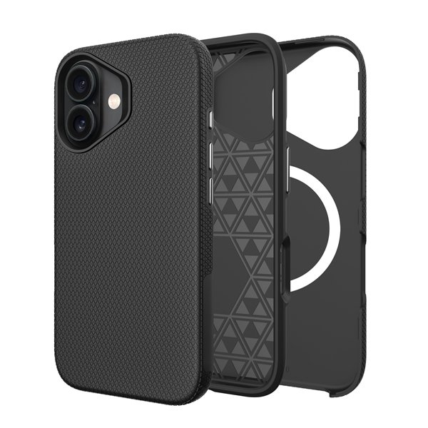 Perfectionists Triangle Mag Case iPhone 15 black