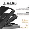 Dėklas Perfectionists Triangle Mag Case Apple iPhone 15 Pro juodas