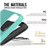 Dėklas Perfectionists Triangle Mag Case Apple iPhone 15 Pro Max žalias