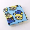Apsiaustas - rankšluostis su gobtuvu Minions 55 x 77 cm