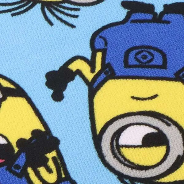 Apsiaustas - rankšluostis su gobtuvu Minions 55 x 77 cm